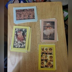 Vintage Anne Geddes Set Of 12  Blank Greeting Cards